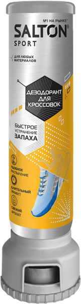 Дезодорант для кроссовок Салтон спорт Юпеко ж/б, 100 мл