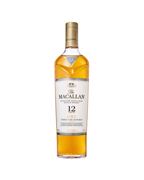 Виски односолодовый Макаллан трипл каск спейсайд 12 ле Макаллан п/у, 0,7 л