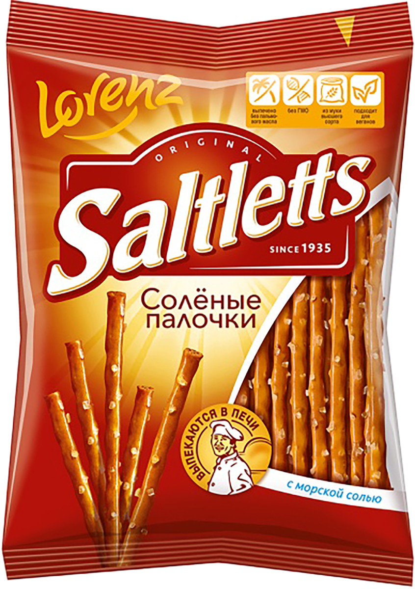Соломка соленая Лоренц классическая Лоренц м/у, 75 г купить в магазине ...