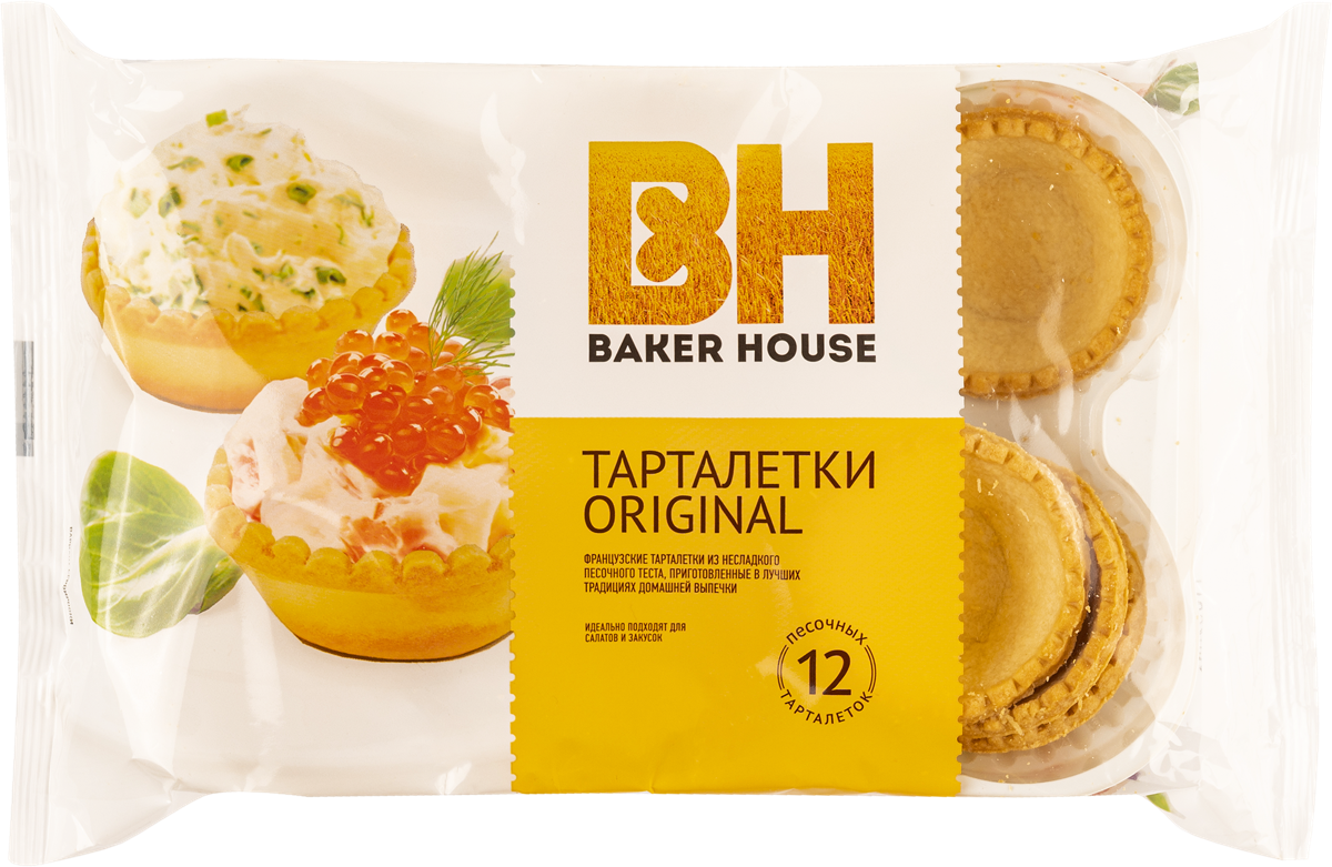Тарталетки Бейкер Хаус оригинальные 1*12 Раменский м/у, 180 г купить в ...