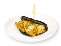Бао бургер паровой С креветкой ананасом с соусом Спайси СП ТАБРИС карт/уп, 150 г