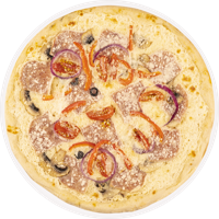 Пицца замороженная C ветчиной и грибами СП ТАБРИС карт/уп, 480 г