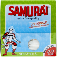 Зубочистки березовые Самурай в индивидуальной упаковке Сисма карт/уп, 200 шт
