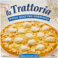 Пицца замороженная Ла Тратториа 4 сыра Морозко кар/уп, 335 г