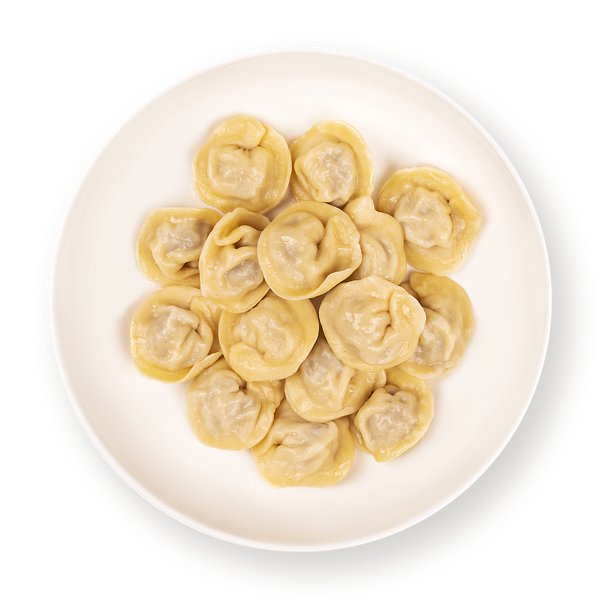 Пельмени отварные С мясом свинины и говядины ручной лепки СП ТАБРИС карт/уп, 200 г