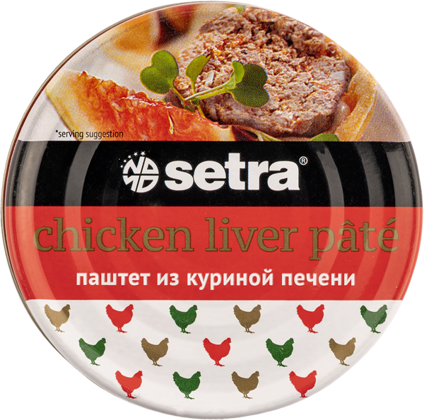 Паштет Сетра из куриной печени Яхор ж/б, 100 г