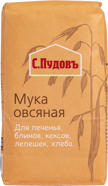 Мука овсяная С.Пудовъ Хлебзернопродукт м/у, 400 г