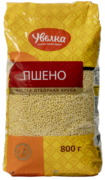 Крупа пшено шлифованное Увелка Ресурс м/у, 800 г купить в магазине Табрис