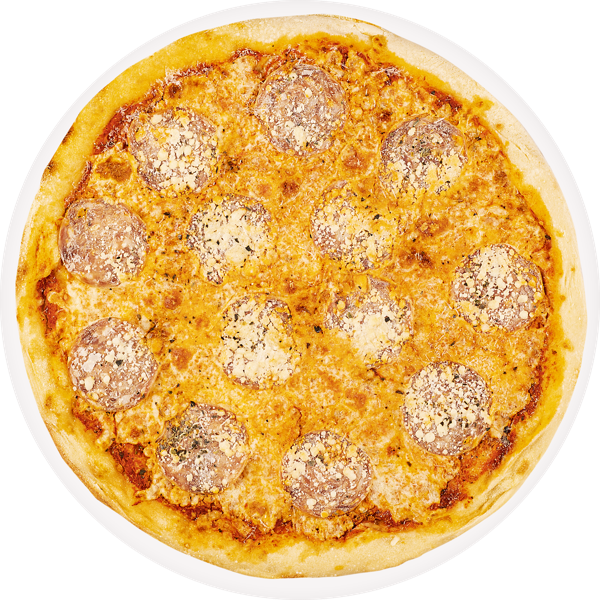 Пицца замороженная Пеперони с Пармезаном и Моцареллой СП ТАБРИС карт/уп, 450 г