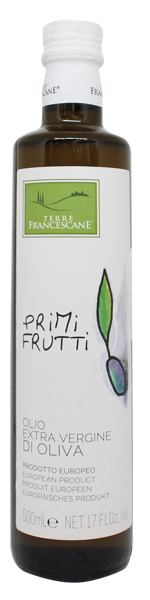 Масло оливковое 0,5% Тэррэ Франческане из Умбрии e.v. из первых плодов Куфрол с/б, 500 мл