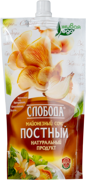 Майонез 56% Слобода постный ЭФКО м/у, 200 г