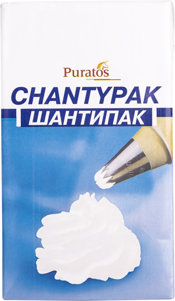 Крем 27% растительный Шантипак для декорирования Пуратос т/п, 1 КГ