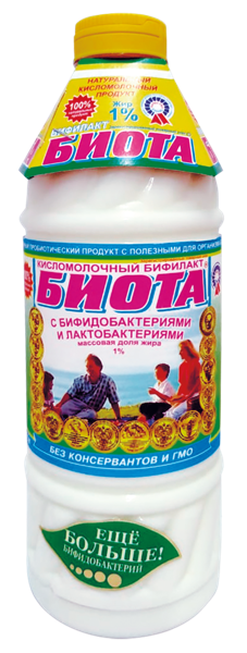 Бифилакт 1% Биота Кубаньтехносервис п/б, 500 мл