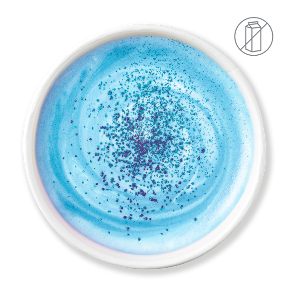 Напиток Чай Матча голубой с безклактозным молоком СП ТАБРИС стакан, 300 г