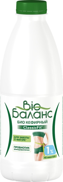 Биопродукт 1% Био Баланс кефирный ЮНИМИЛК п/б, 930 мл