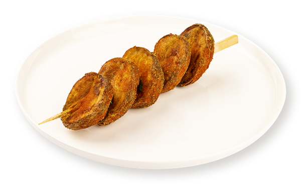 Овощи на шпажке по-армянски Картофель в специях запеченный на мангале от бренд-шефа Табрис вес