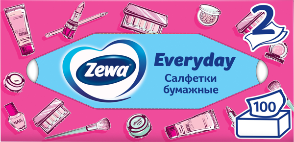 Салфетки 2х сл Зева косметические Эссити к/у, 100 шт купить в магазине ...