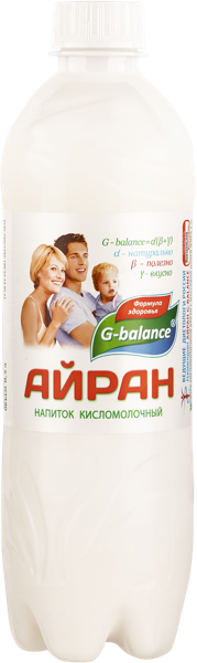 Айран 1% Джи-бэлэнс НЕО Продукт п/б, 500 мл