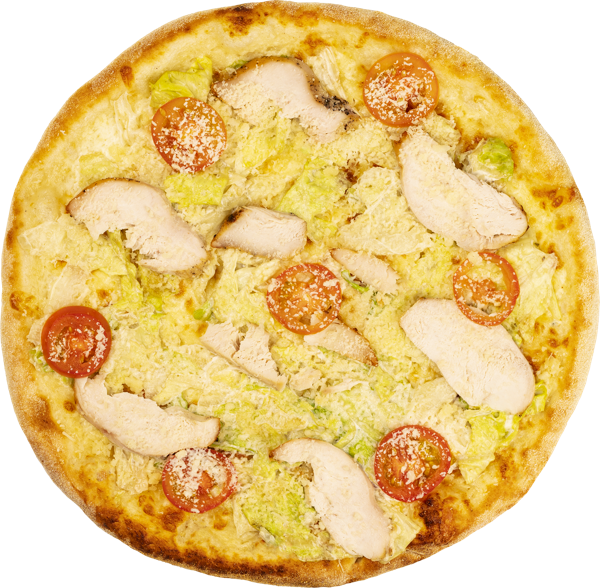 Пицца на белом соусе Цезарь с куриной грудкой СП ТАБРИС карт/уп, 600 г