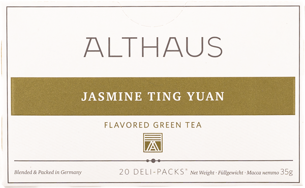 Чай зеленый в пакетиках Альтхаус жасмин тинг юуань Хансеатик Ти кор, 20*1,75 г