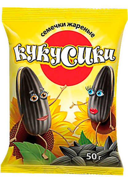 Семечки подсолнечника Кукусики Си Плюс м/у, 50 г купить в магазине Табрис