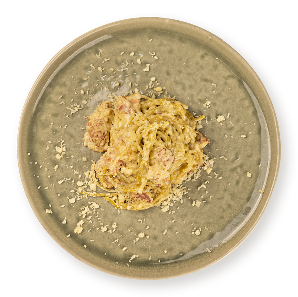 Паста со сливочным соусом Спагетти Карбонара с беконом СП ТАБРИС пл/уп, 280 г