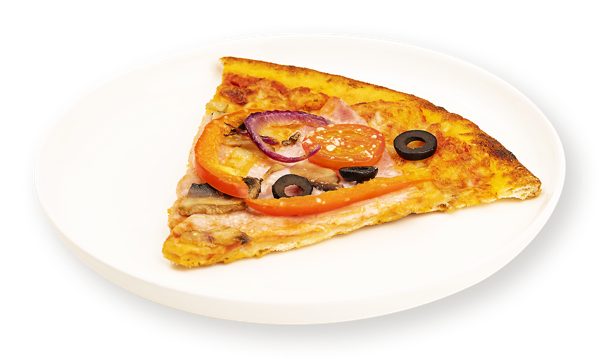 Пицца на красном соусе Прошутто Фунги с ветчиной и грибами сегмент СП ТАБРИС м/у, 95 г
