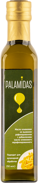 Масло оливковое Паламидас помас для жарки Паламидас Зейтин с/б, 250 мл