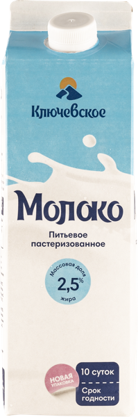 Молоко 3,2-4,2% Ключевское Солнечный круг т/р, 900 мл