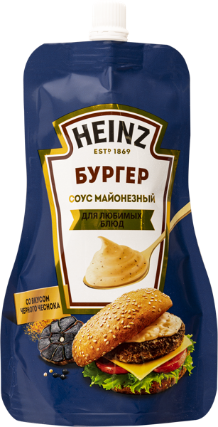 Соус майонезный Хайнц для бургеров Петропродукт м/у, 200 г
