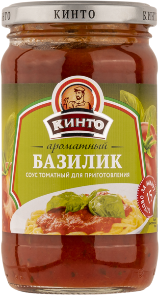 Соус томатный Кинто базилик Дарсил с/б, 350 г