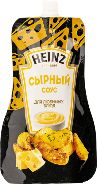 Соус 57,5% Хайнц сырный Петропродукт м/у, 200 г