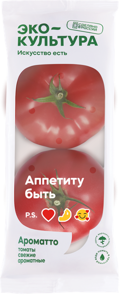 Овощ Эко-культура томат красный сорт Биф Эко-Культура ТД подложка, 500 г