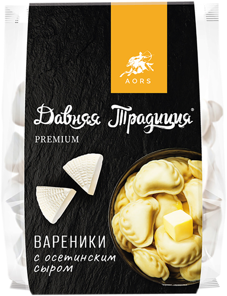 Вареники замороженные Давняя традиция с осетинским сыром АОРС ООО м/у, 800 г