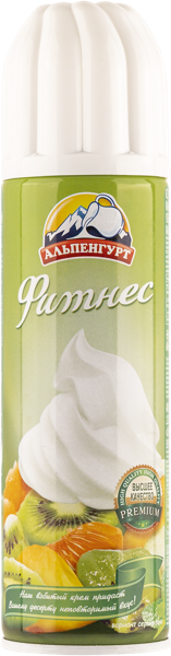Сливочный крем 24% взбитый Альпенгурт фитнес Ифко Италия ж/б, 250 г
