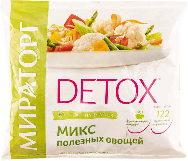 Овощная смесь замороженная Мираторг детокс Мир Заморозки м/у, 400 г