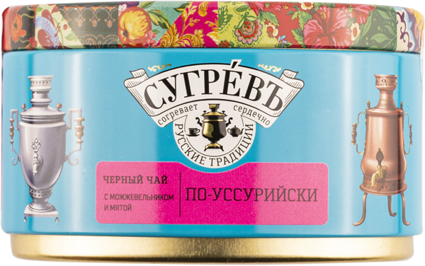 Чай черный с леденцами Сугревъ по-уссурийски Тико ж/б, 90 г