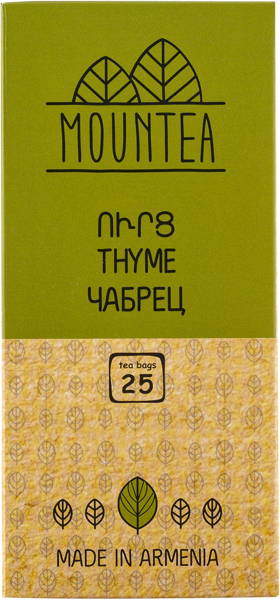 Напиток чайный травяной Маунти чабрец Серобян Н. кор, 25*2 г