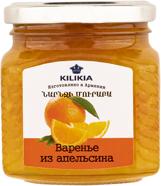 Варенье из апельсина Киликия Ереванское пиво с/б, 330 г