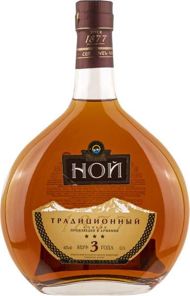Коньяк 3 года 40% Ной традиционный КВВК Арарат с/б, 0,7 л купить в ...