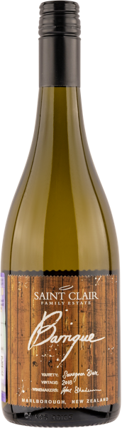 Вино белое сухое стиль №2 Совиньон Блан Мальборо сент клер баррик Сент Клер с/б, 0,75 л