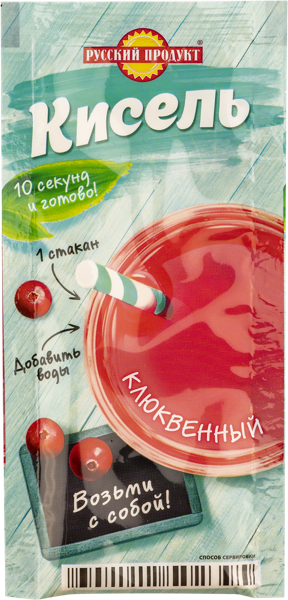 Кисель Русский продукт клюквенный Русский продукт м/у, 25 г