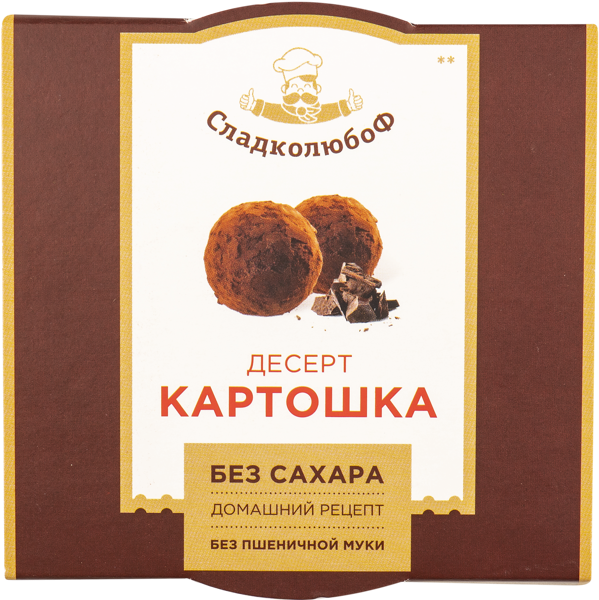 Десерт 0 Калорий картошка 0 Калорий кор, 60 г