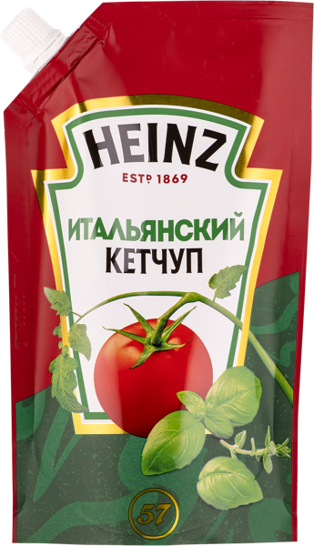 Кетчуп томатный Хайнц итальянский Петропродукт м/у, 320 г