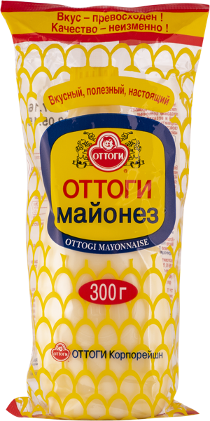 Майонез 78% Оттоги золотой Оттоги п/б, 300 г