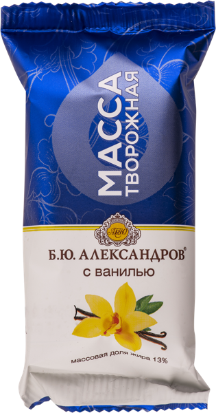 Творожная масса 13% А.РостАгроКомплекс с ванилью РостАгроКомплекс м/у, 80 г