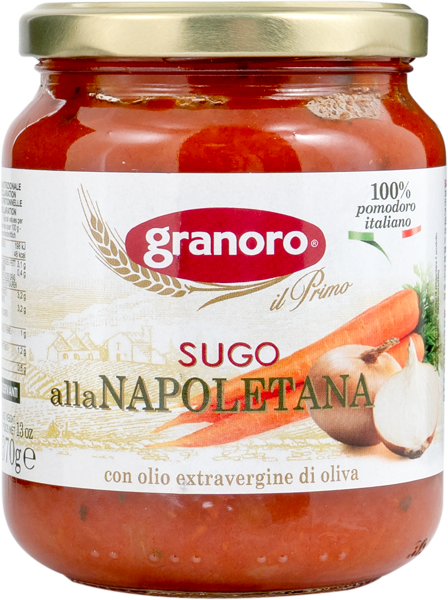 Соус томатный Граноро из Апулии наполетана Аттилио с/б, 370 г