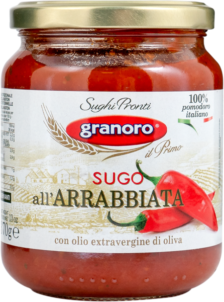 Соус томатный Граноро из Апулии аррабиата Аттилио с/б, 370 г