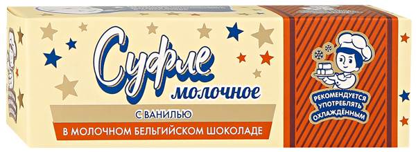 Суфле в молочном шоколаде ЗГДиОП им.В.П.Пастухова ванильное Первый шоколатье кор, 50 г