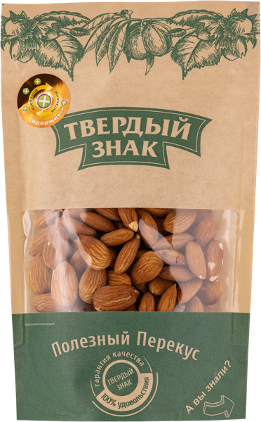 Орехи жареные Твердый знак Крафт Миндаль Орехпром м/у, 150 г